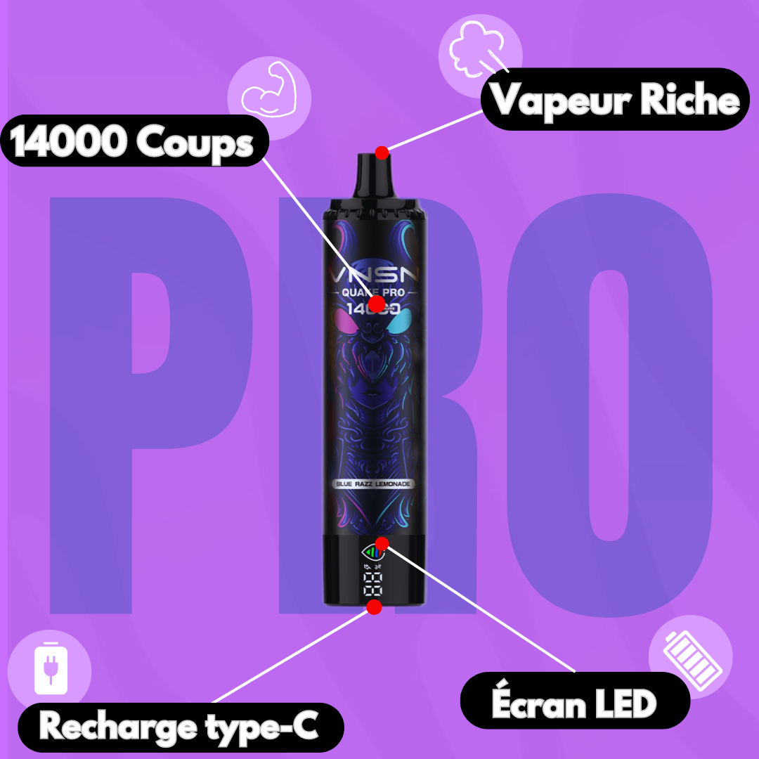 PRO-14000 Coups Rechargeable🔌